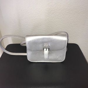 Silver Abercrombie purse